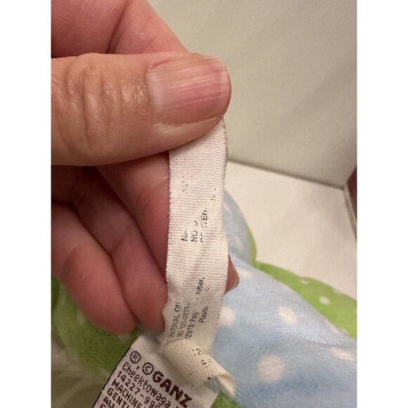 Baby Ganz Snuggles Terry Plush Stuffed Animal Toy Rattles Development Play HTF - Picture 10 of 11